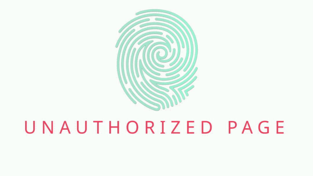 Unauthorized page